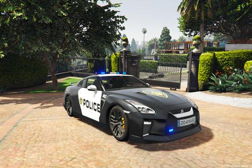 POLICE Nissan GTR 2017 | ELS | LS | Los Santos 219886 gta5 2017 12 06 16 21 40 35